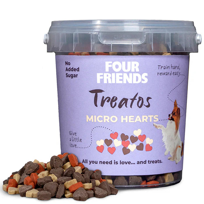 FourFriends Treatos Micro Hearts 500g x8