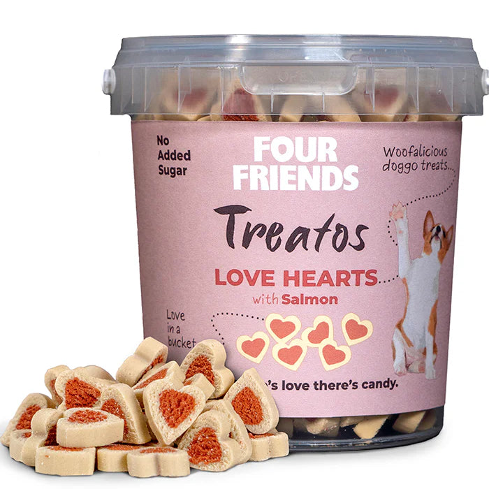 FourFriends Treatos Love Hearts 500g x8