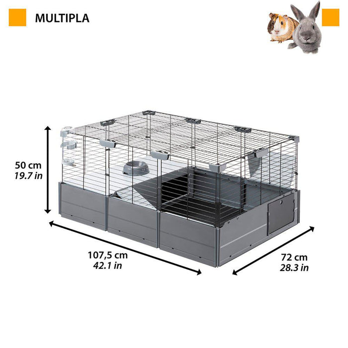 Ferplast Multipla Grå 107.5x72x50cm