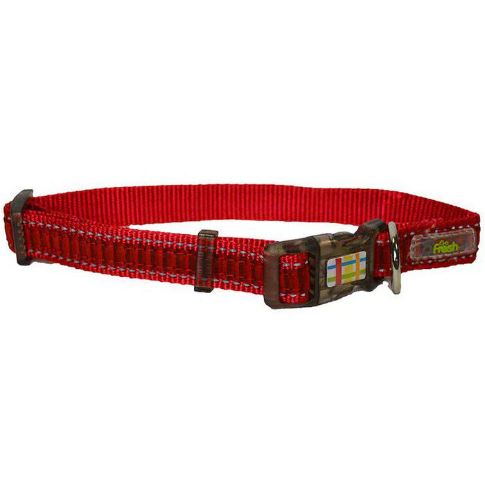 Go Fresh Pet Halsband Ruby Red Stripe