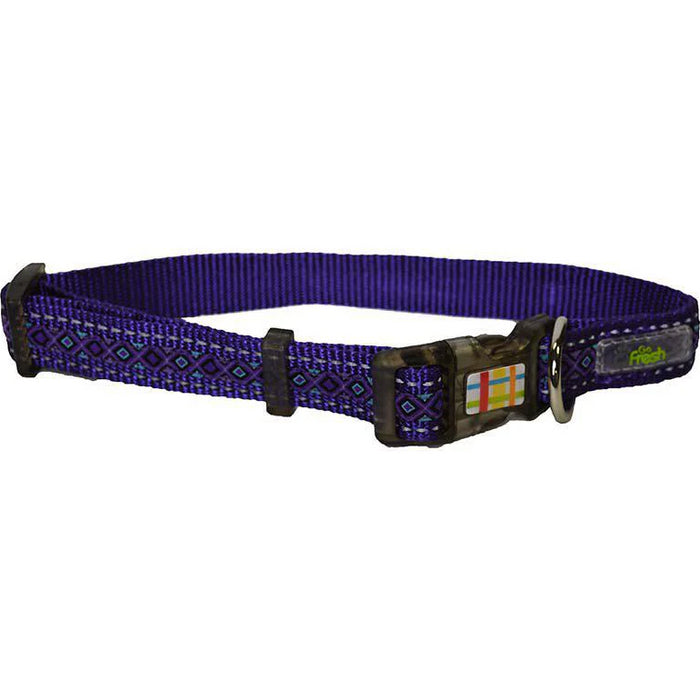 Go Fresh Pet Halsband Purple Diamond L