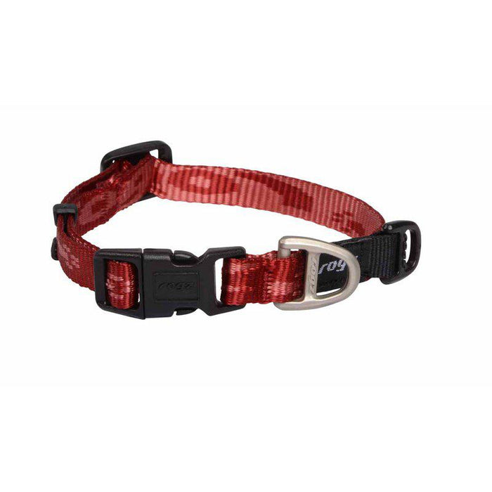 Rogz Alpinist Halsband Röd