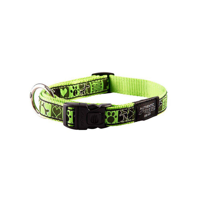 Rogz Fancydress Halsband XXL Lime