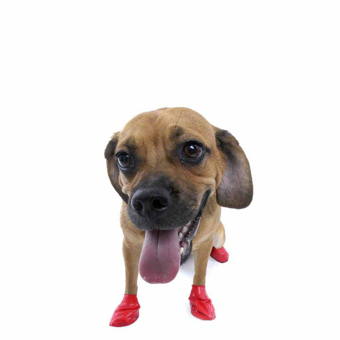 Pawz Dog Boots Color S Red