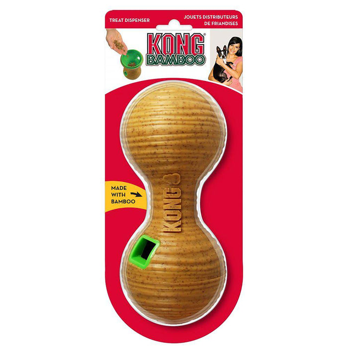 Kong Bamboo Feeder Dumbbel L