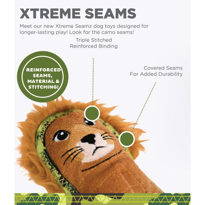 Outward Hound Xtreme Seamz Lion