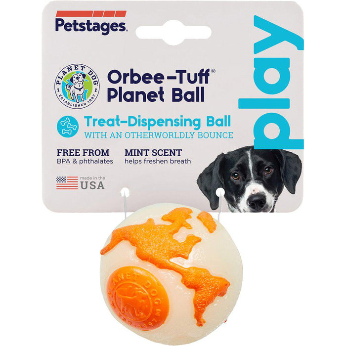 Outward Hound Planet Dog Orbeeball Vit/orange