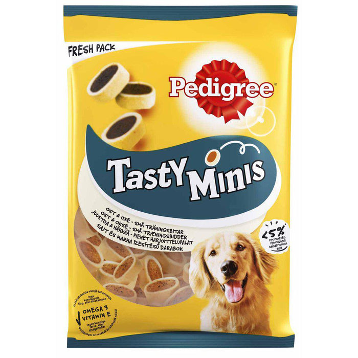 Pedigree Tasty Minis Cheesy Bites 140g