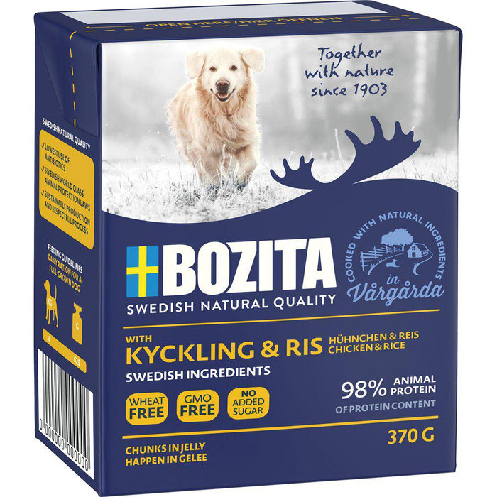 Bozita Dog Naturals Chicken & Rice 370g