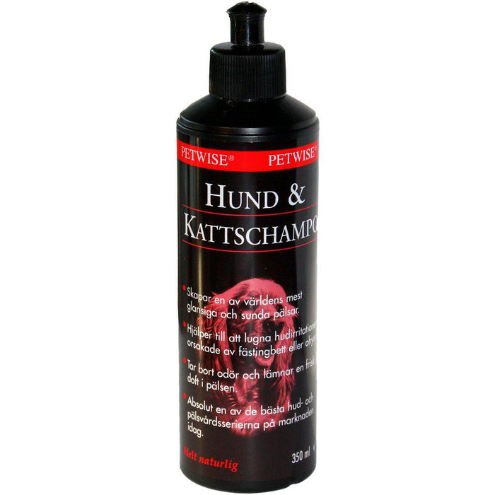 Petwise Premium Hund & Kattschampo 350ml