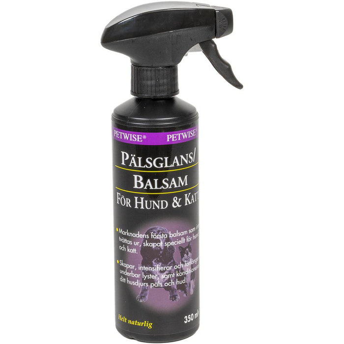 Petwise Pälsglans/balsam Hund & Katt 350ml