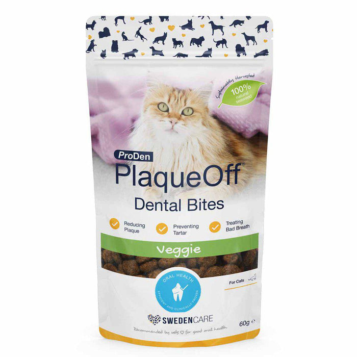 Plaqueoff Dental Bites Cat 60g