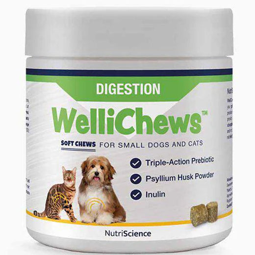 Swedencare Wellichews Digestion Small Dog/cat Se/fi 120st