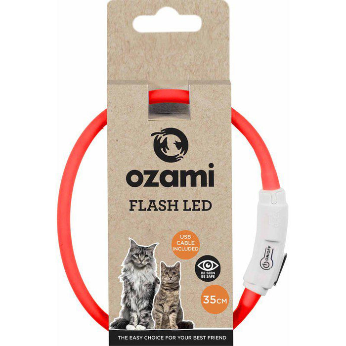 Ozami Halsband Flash Led 35cm