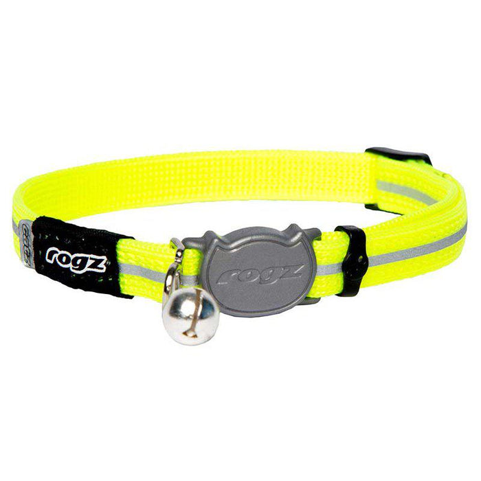 Rogz Alleycat Halsband S Gul 11mm 20-31cm