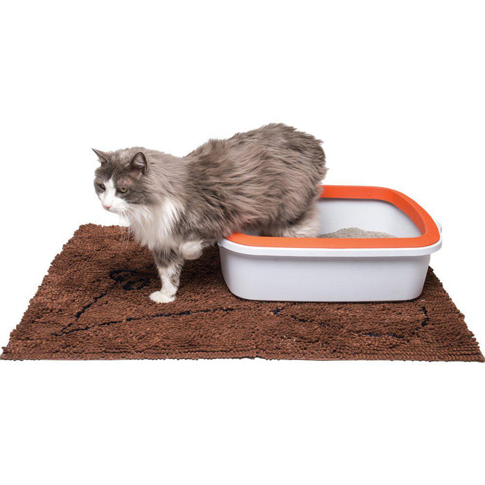 Dog gone smart Cat Litter Matta 88x66cm Brun