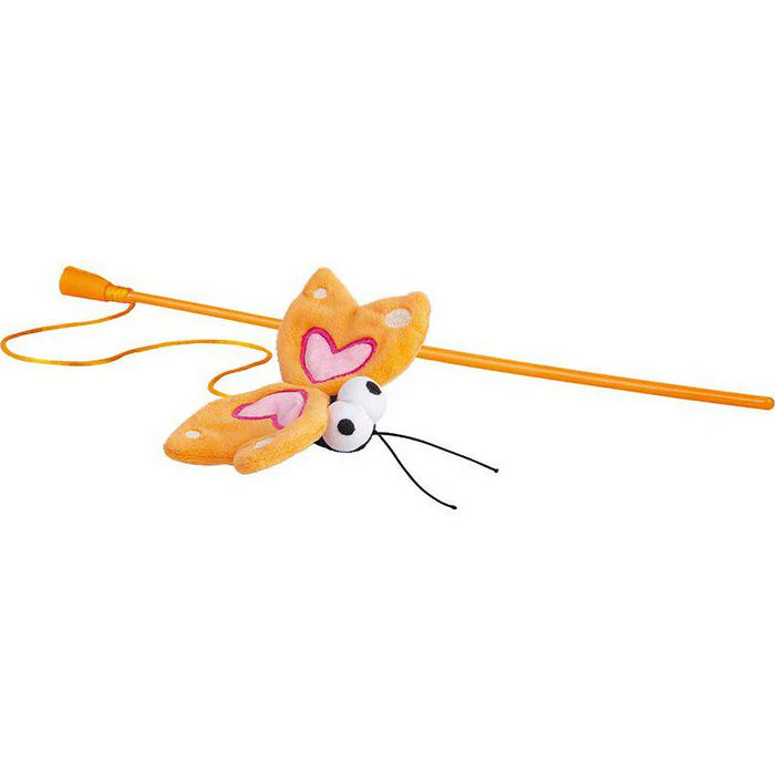 Rogz Teaser Plush Butterfly Orange 53cm