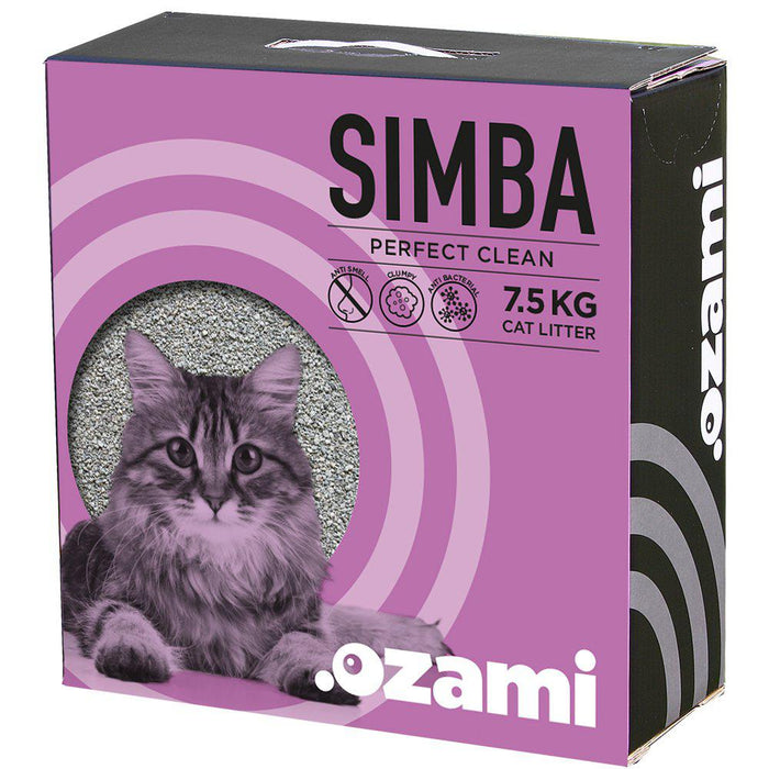 Ozami Kattsand Simba Perfect Clean Antibakteriell 7.5kg