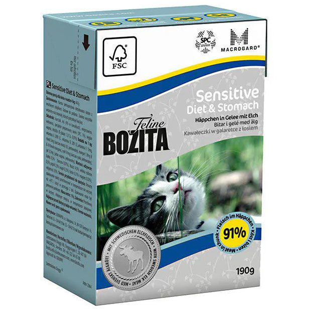 Bozita Cat Feline Diet & Stomach 190g