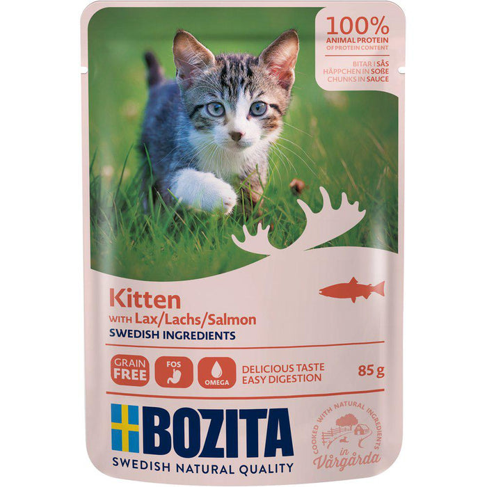 Bozita Kitten Feline Lax Pouch 85g