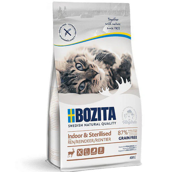 Bozita Cat Indoor & Sterilised Grain Free Reindeer