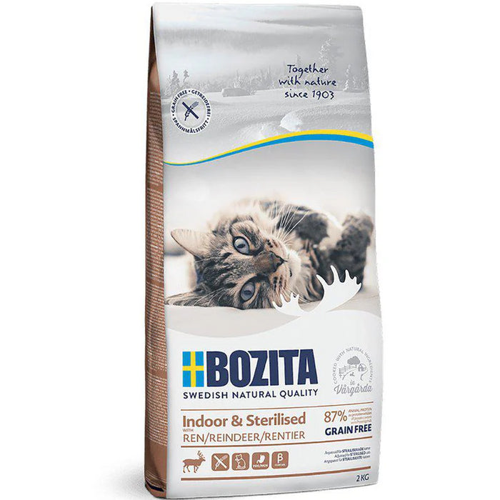 Bozita Cat Indoor & Sterilised Grain Free Reindeer