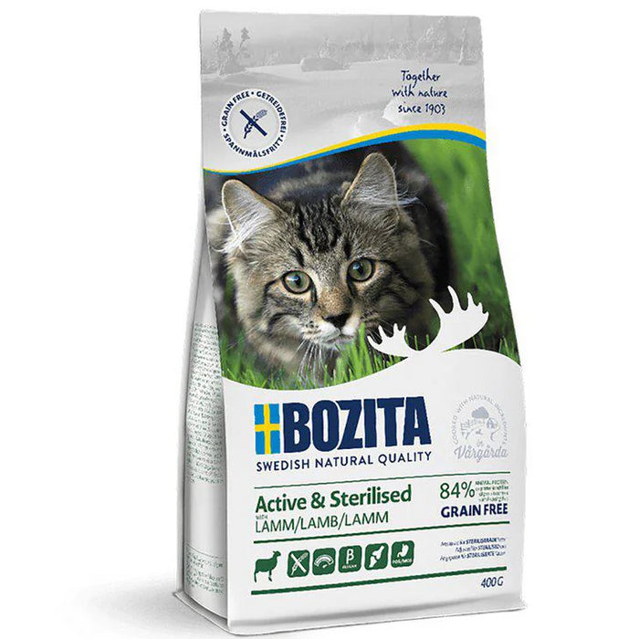 Bozita Cat Active & Sterilised Grain Free Lamb