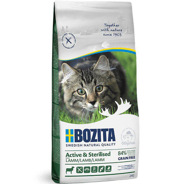 Bozita Cat Active & Sterilised Grain Free Lamb