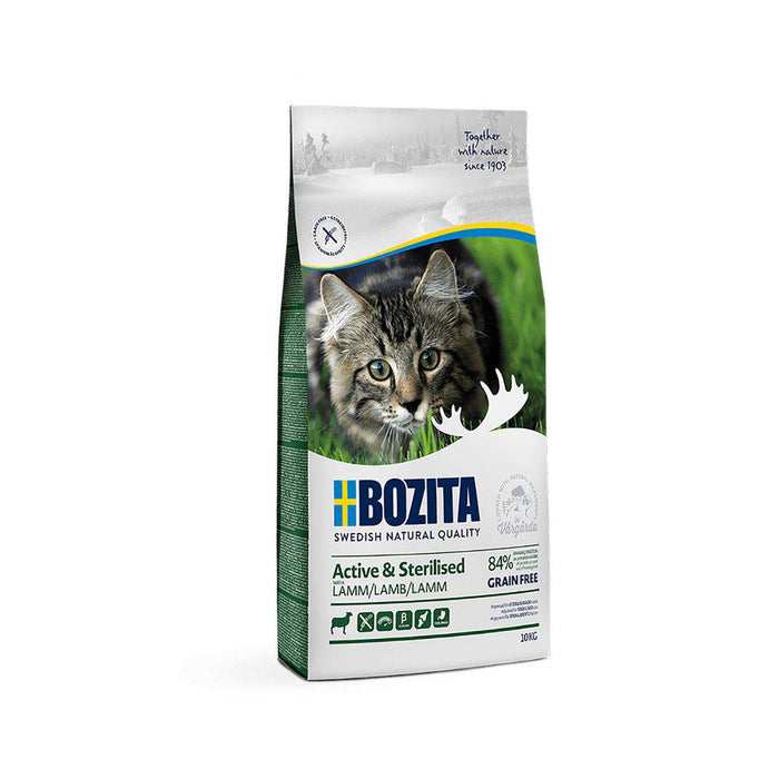 Bozita Cat Active & Sterilised Grain Free Lamb