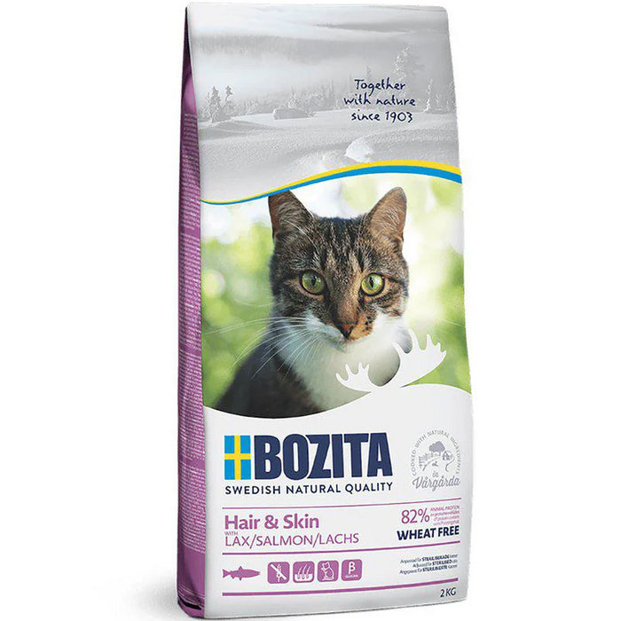 Bozita Cat Hair & Skin Wheat Free Salmon