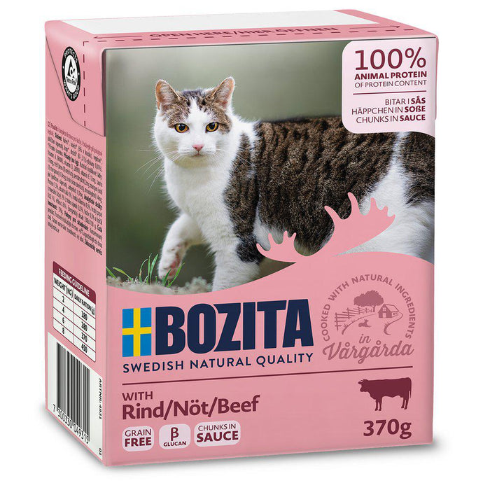 Bozita Cat Bitar Sås Nötkött 370g