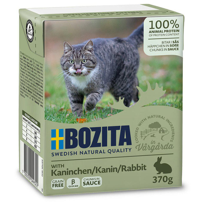 Bozita Cat Bitar Sås Kanin 370g