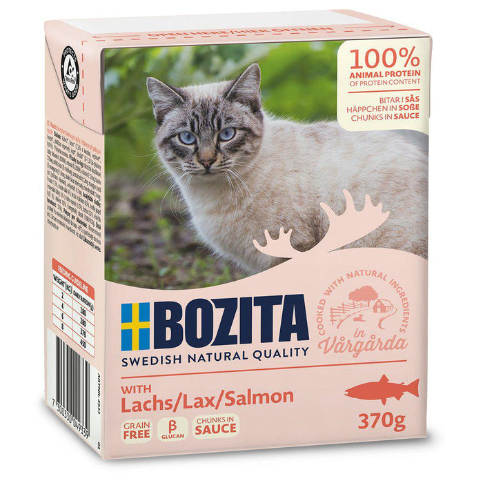 Bozita Cat Bitar Sås Lax 370g