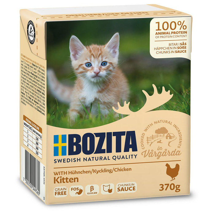 Bozita Kitten Chunks Jelly 370g