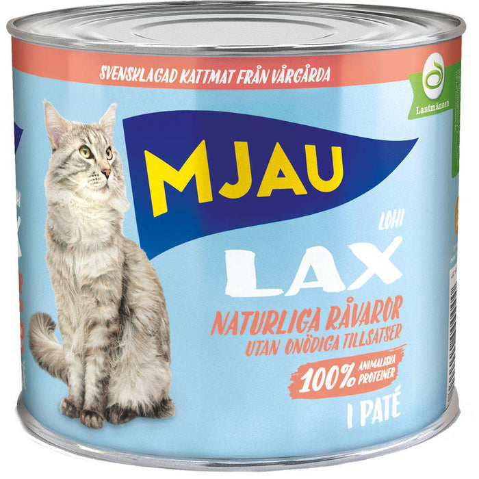 Mjau Konserv Lax 635g