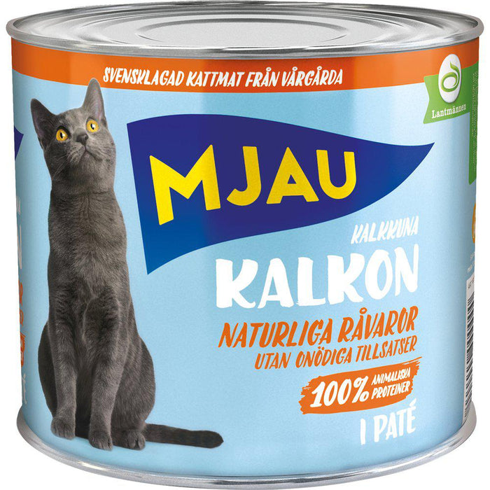 Mjau Konserv Kalkon 635g