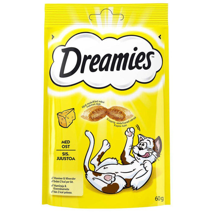 Dreamies Kattgodis Ost 60g