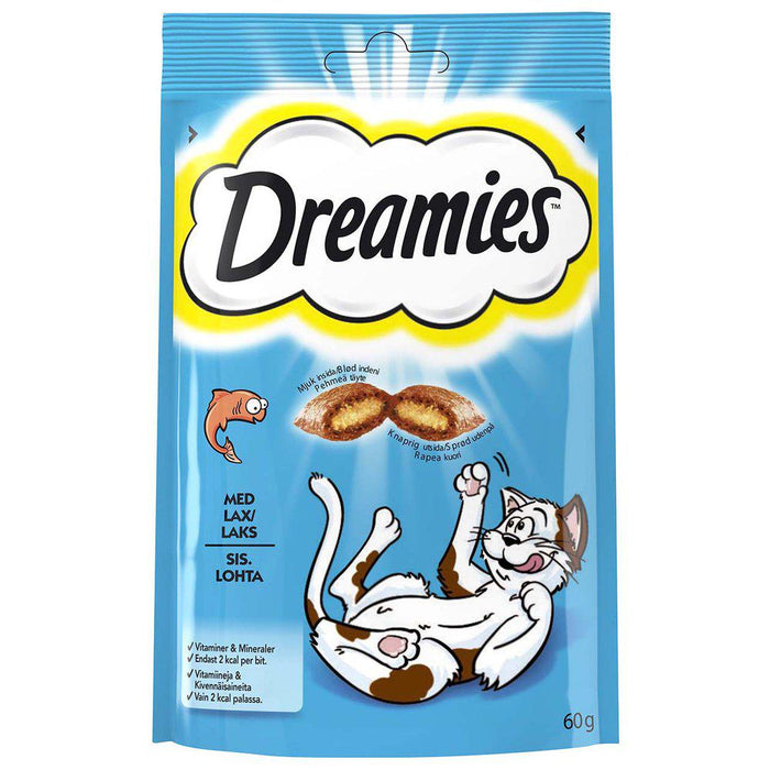 Dreamies Kattgodis Lax 60g