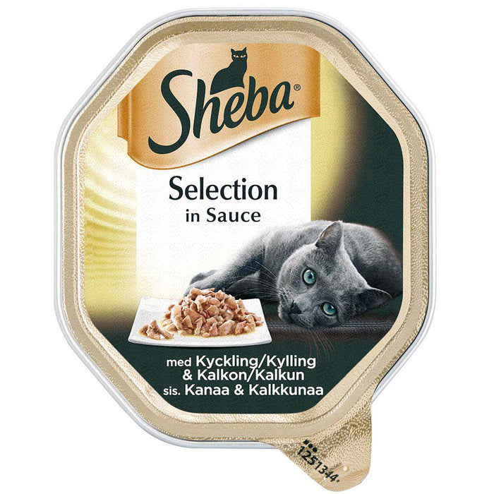 Sheba Selection Kyckling & Kalkon 85g