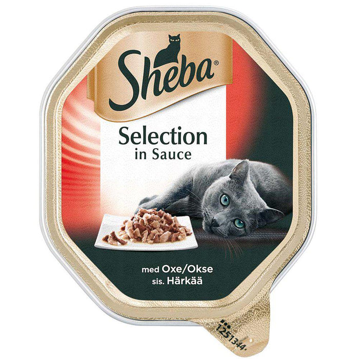 Sheba Selection Oxe I Sås 85g