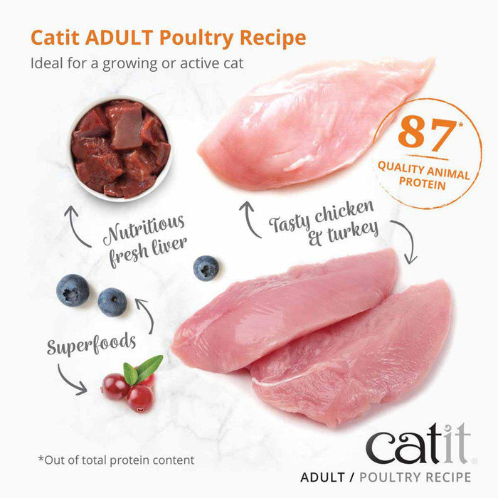 Catit Recipies Dry Adult Chicken & Turkey