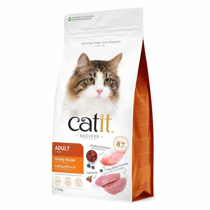 Catit Recipies Dry Adult Chicken & Turkey