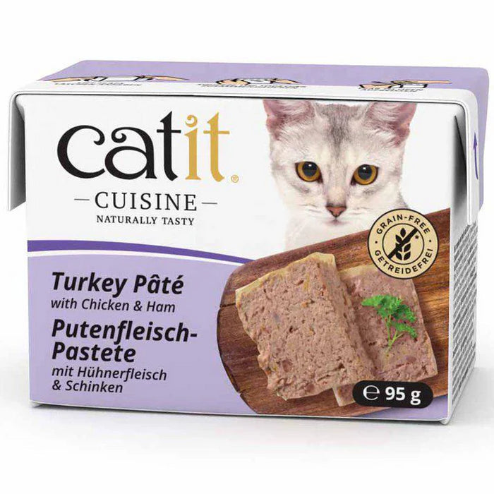 Catit Cuisine Pate Turkey, Chicken & Ham 95g