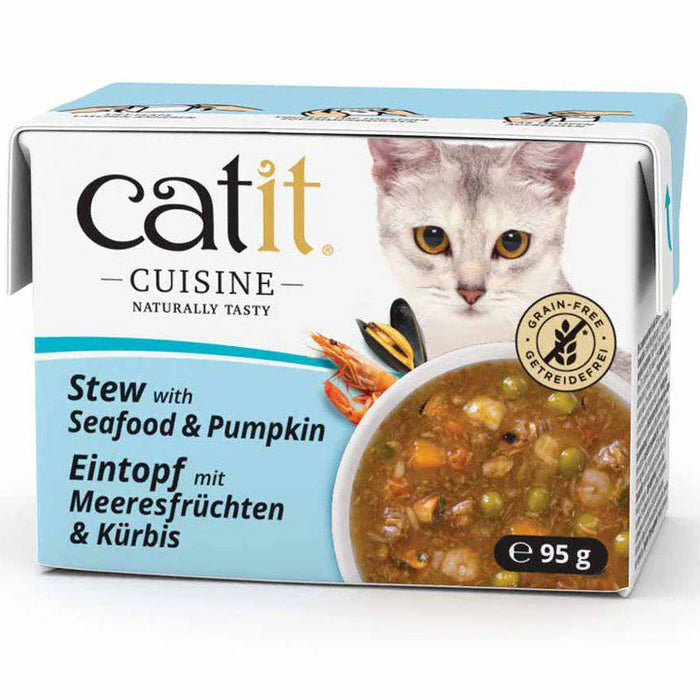 Catit Cuisine Stew Seafood & Pumpkin 95g