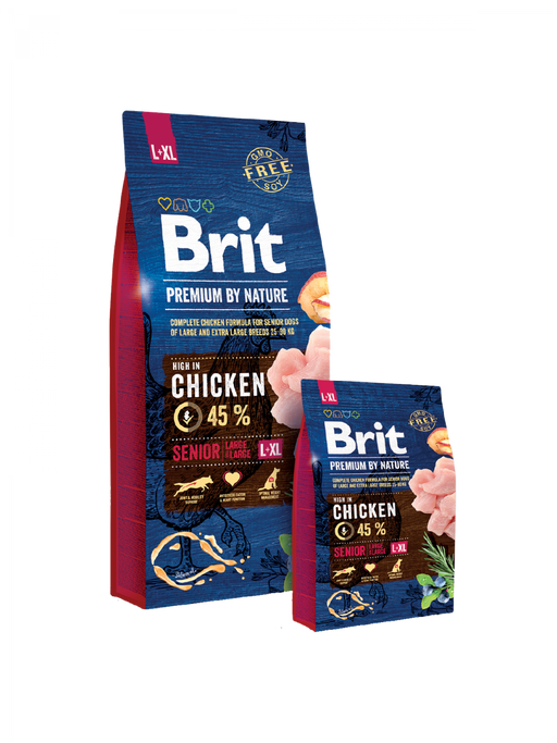 Brit Premium by Nature Senior L-XL 15kg