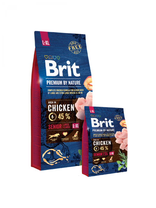 Brit Premium by Nature Senior L-XL 15kg