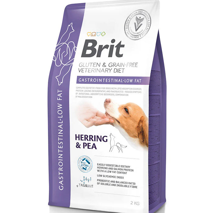 Brit Veterinary Diet Dog Grain Free Gastrointestinal-Low Fat Herring & Pea