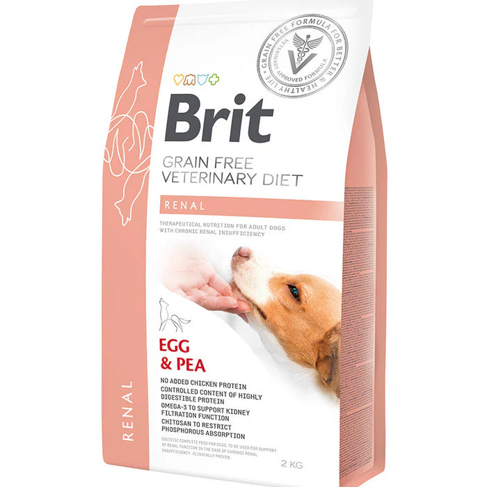 Brit Veterinary Diet Dog Garin Free Renal Egg & Pea