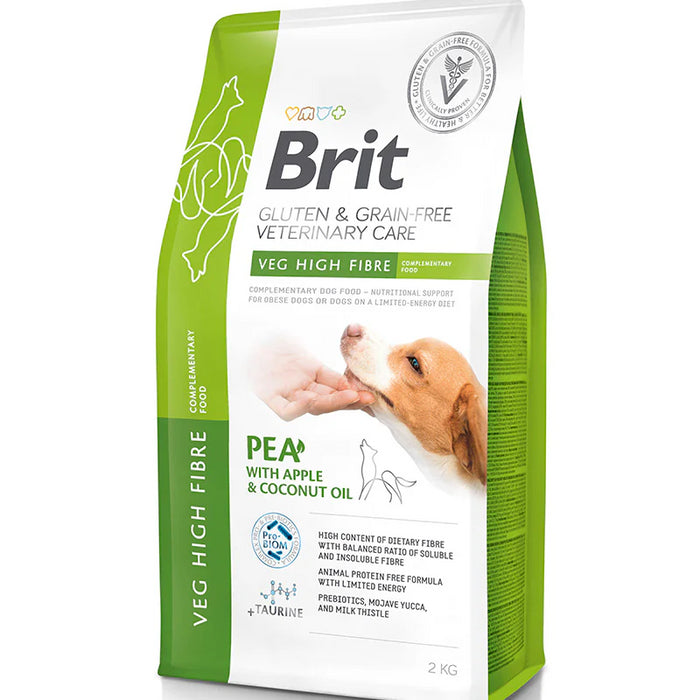 Brit Veterinary Diet Dog Grain Free Veg High Fibre 2kg