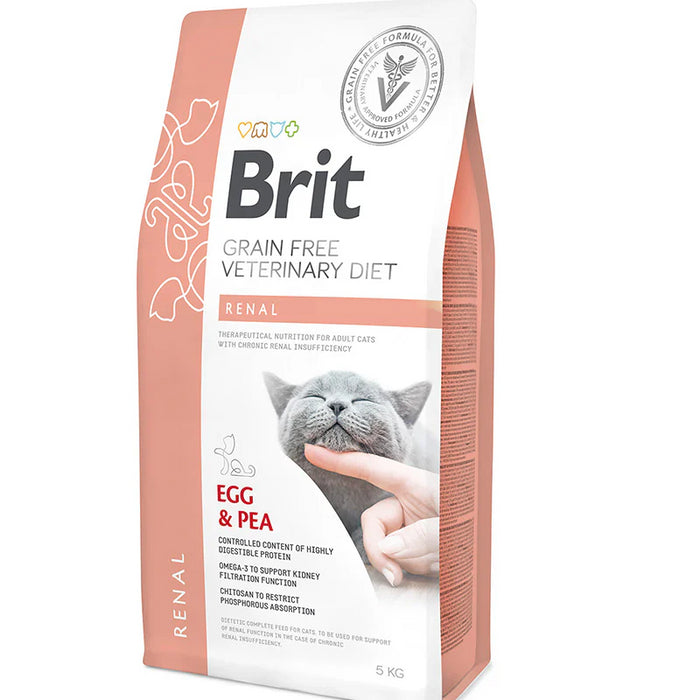 Brit Veterinary Diet Cat Grain Free Renal Egg & Pea